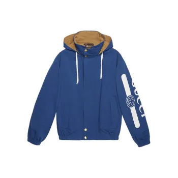 GUCCI Jackets Men Blue