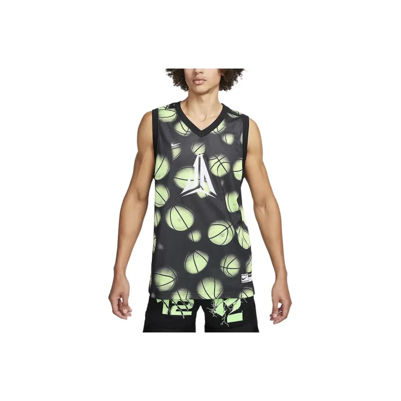 Nike Tank Tops Men's Explosion Green Yellow-0