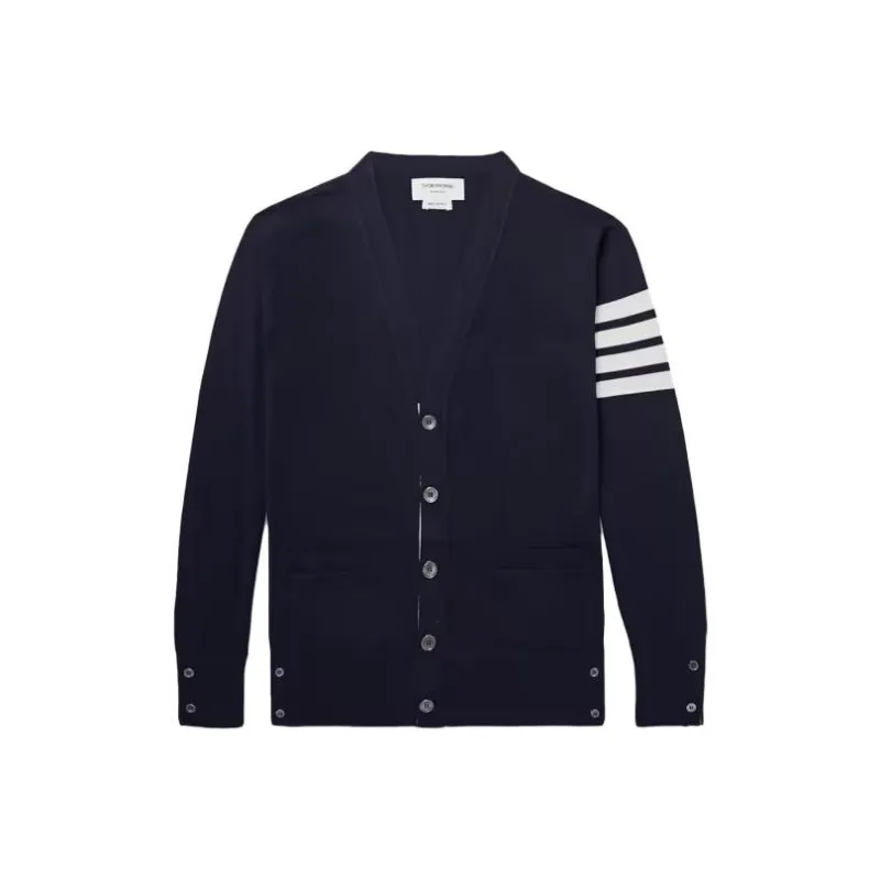 THOM BROWNE Sweaters Men Navy Blue-0
