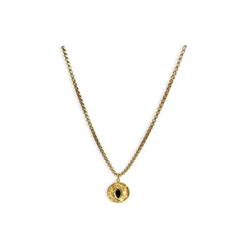 PUENTE Titanium Steel Collarbone Chain Men's