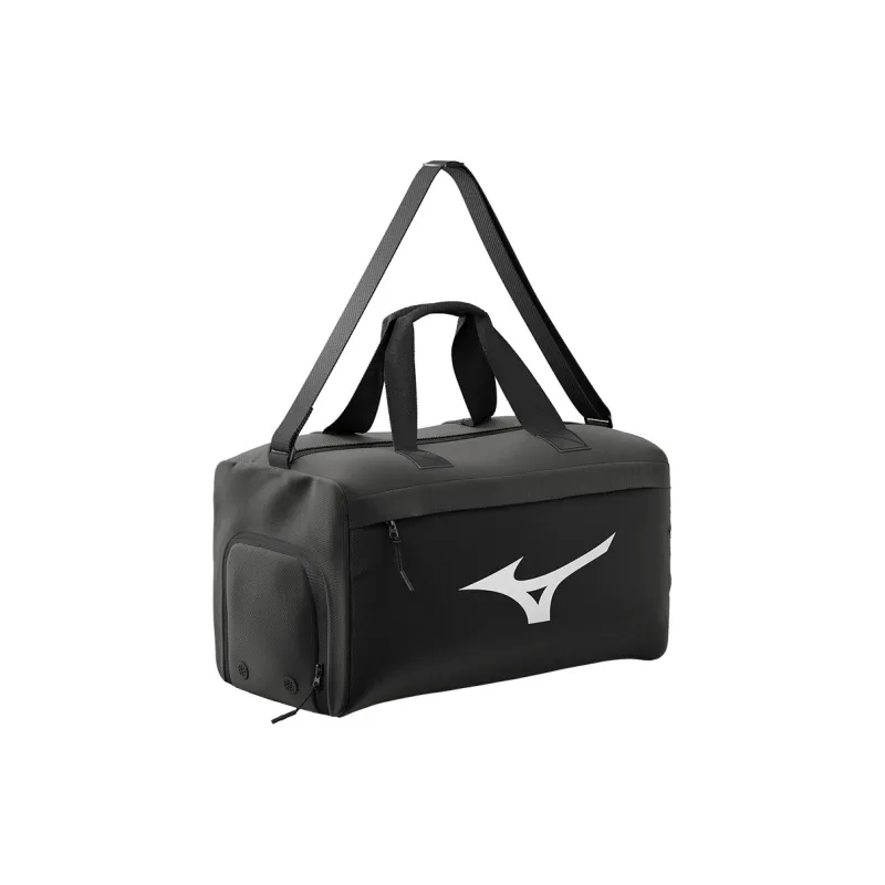 Mizuno Polyester Travel Bag, Gym Bag, Crossbody Bag Swim Bag Unisex Black-0