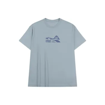 361° T Shirt Unisex Hot Spring Blue