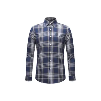 NAVIGARE Shirt Men's Dark Jewelry Blue/Gray