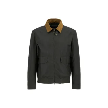 BARBOUR Newbury Contrasting collar Utility Jacket