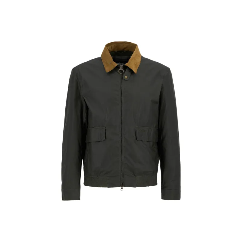 BARBOUR Newbury Contrasting collar Utility Jacket-0