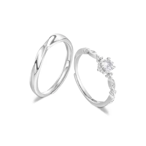 FANFRI Sterling Silver Rings Unisex