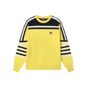 FILA Archive Sweater Men's Yellow Lace