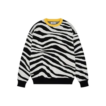 JOYRICH Sweaters Unisex Black Pattern