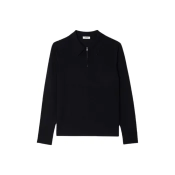 Sandro Sweaters Men Dark Blue