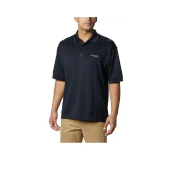 Columbia PFG Perfect Cast Polo Shirt Men's Black