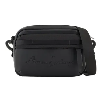 ARMANI EXCHANGEAE Polyester Shoulder Bag, Crossbody Bag Men's Black