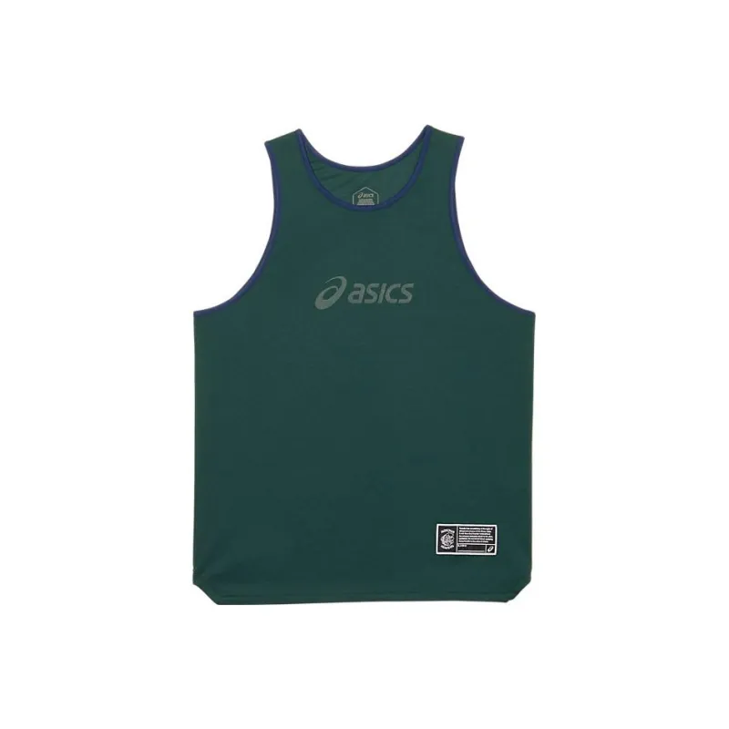 Asics Tank Tops Men Green-0