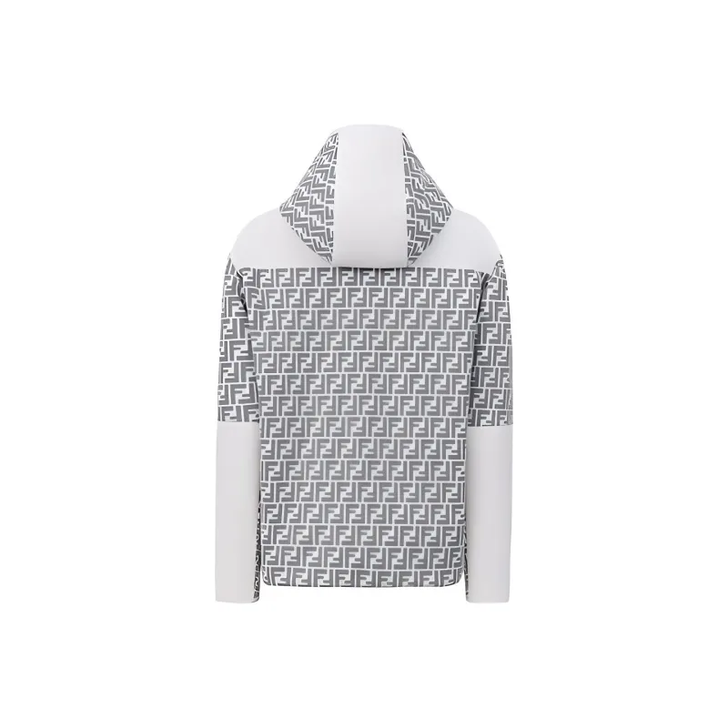 FENDI SS22 Jackets Coats Men's White-1