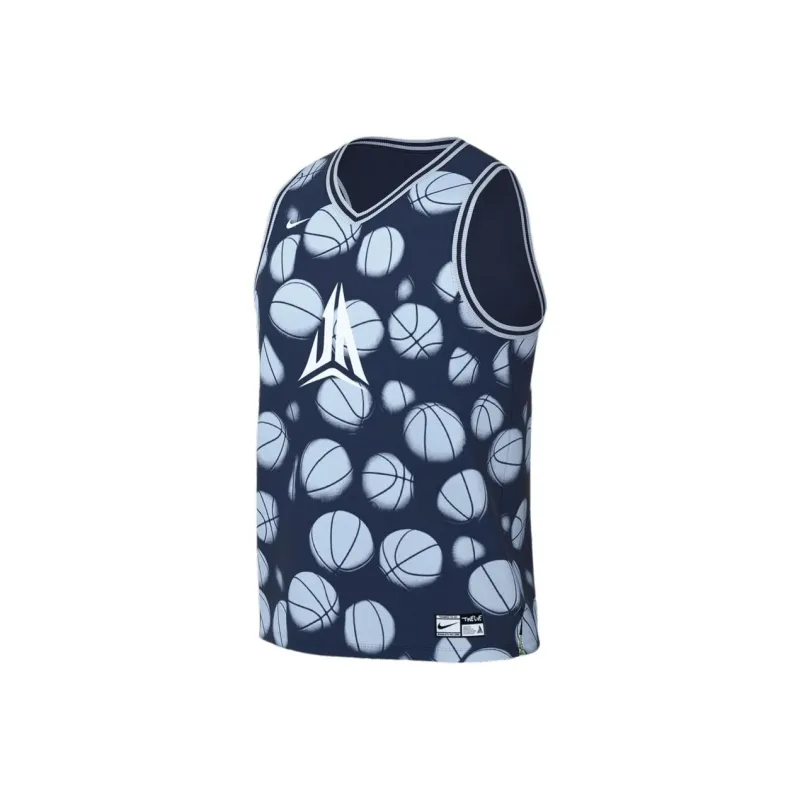 Nike Dri Fit Tank Tops Men Blue-0