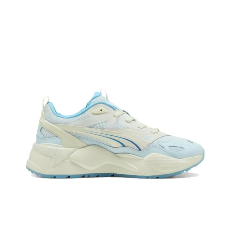 PUMA RS X Low Top Casual Shoes Unisex White Blue-1