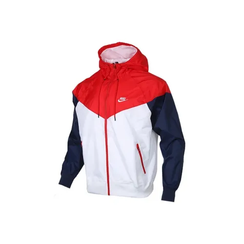 Nike Jackets Men Red White