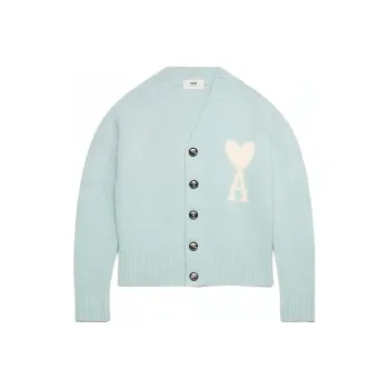 AMIPARIS Paris Ami De Coeur Knitted Buttoned Cardigan
