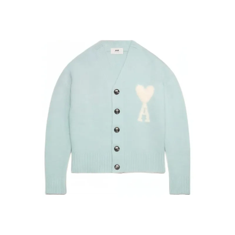 AMIPARIS Paris Ami De Coeur Knitted Buttoned Cardigan-0