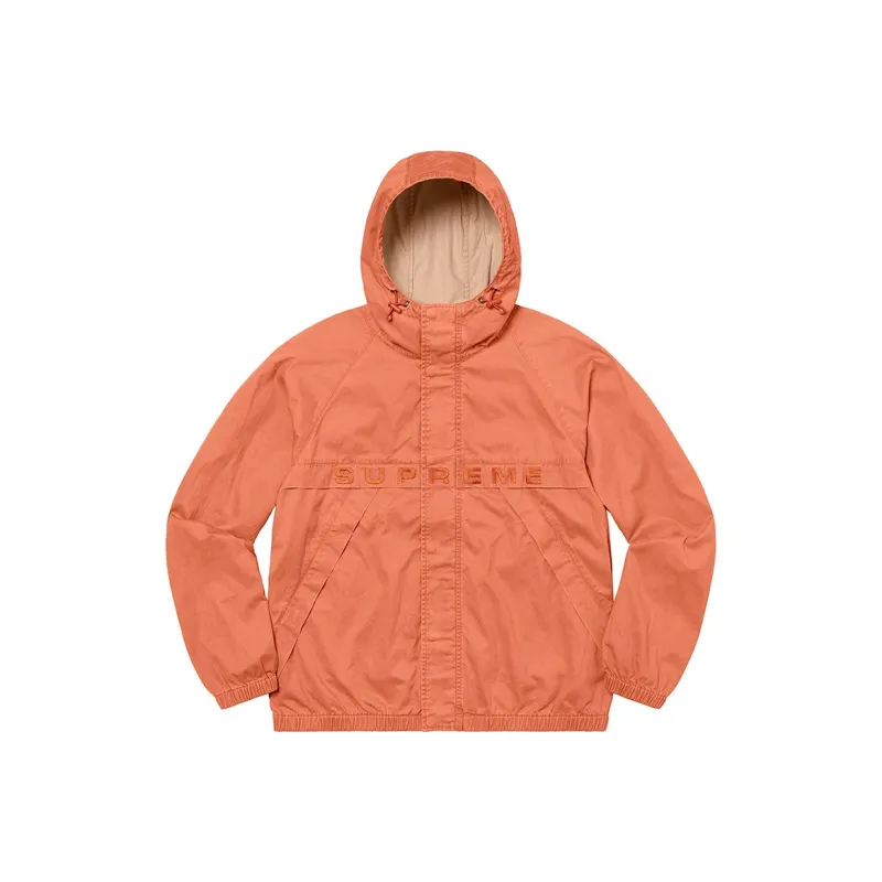 Supreme Overdyed Twill Hooded Jacket-4