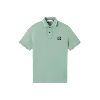 STONE ISLAND Logo patch Polo Shirt