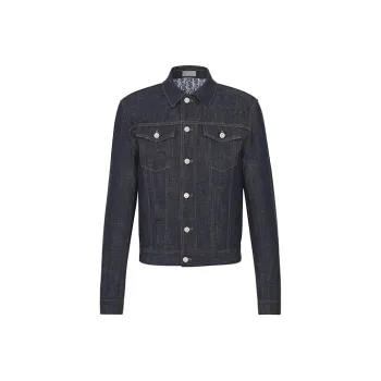 DIOR Denim Jacket Oblique Lining