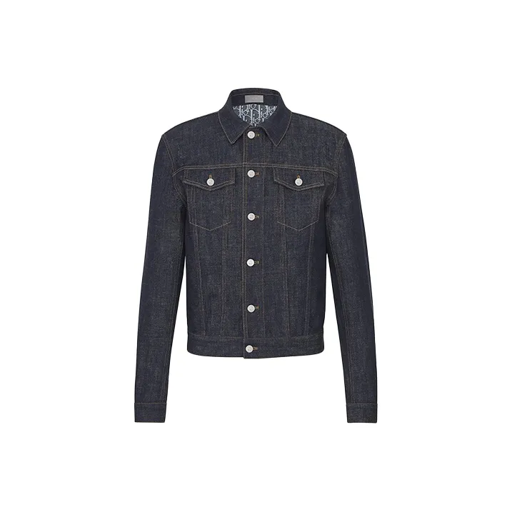 DIOR Denim Jacket Oblique Lining-0