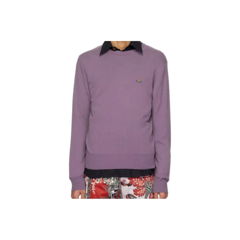 Vivienne Westwood Sweaters Men Purple-0