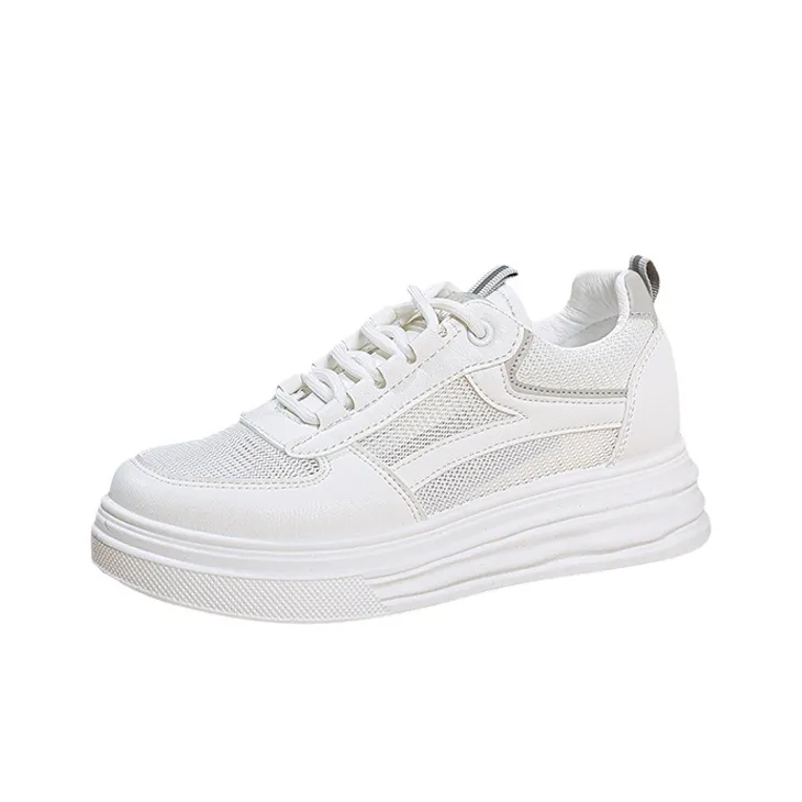 MAKINO Breathable Height Increasing Abrasion Resistant Low Top Casual Shoes Women's-0