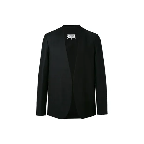 Maison Margiela Collarless Vigin wool Blazer