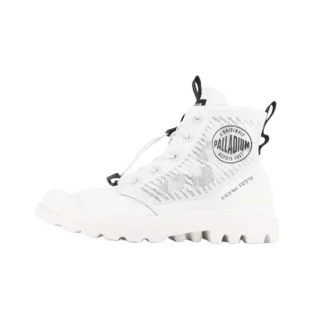 Palladium Pampa Ankle Boots Unisex White