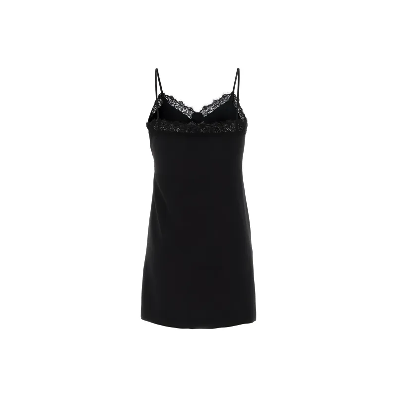 Blumarine Lace detail Mini Dress-1