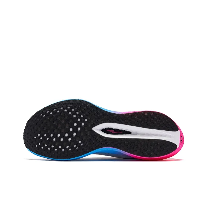 Erke Absolute Dust 4.0 Running Shoes Men Low Top Erke White Fluorescent Fuchsia-4