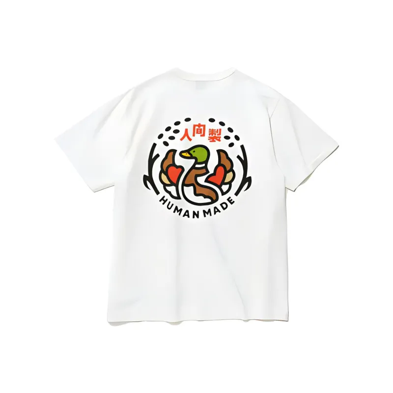 HUMAN MADE Ningen Sei Indigo Pocket T Shirt-1