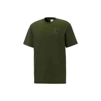 Maison Kitsune X PUMA X PUMA T-Shirts Unisex Green