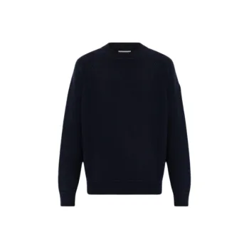 Moncler Logo Patch Crewneck Jumper