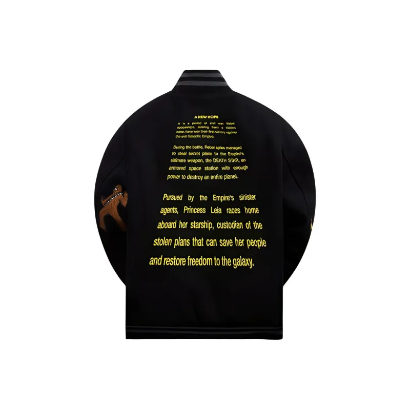 KITH X Star Wars For Golden Bear Varsity Jacket-1
