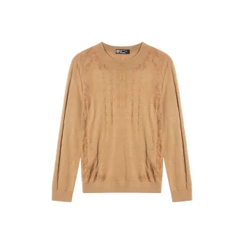 ANDREW MACKENZIE Knitwear Men Camel