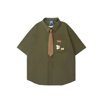 BONAS Shirts Unisex Green