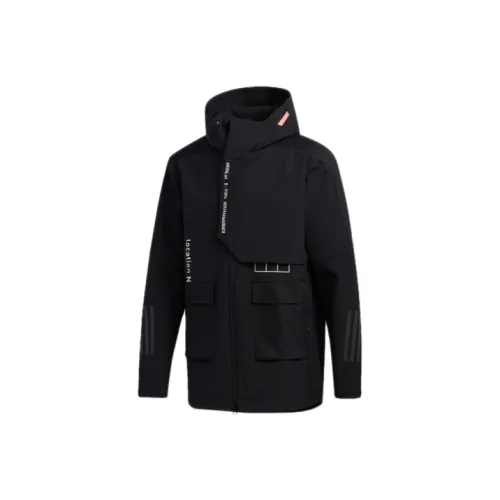 Adidas M Tech Outr JKT Jackets Coats Men's Black