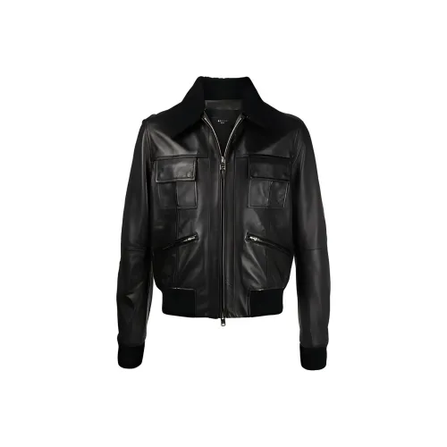 AMIRI Shearling Collar Aviator Leather Giuseppe
