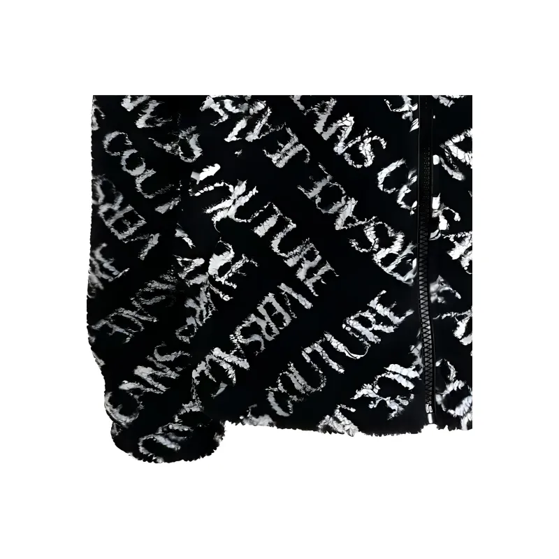 VERSACE JEANS COUTURE Logo Printed Zipped Bomber Jacket-4