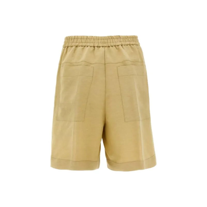 NUDE MASAHIKO MARUYAMA Casual Shorts Women's Beige-1