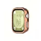 Electroplated Rose Gold-Single-Breasted Diamond[PC Semi-Enclosed Cut-Out Hard Shell]