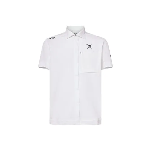 Oakley SkullAerateHybridShirt Shirt Men's White