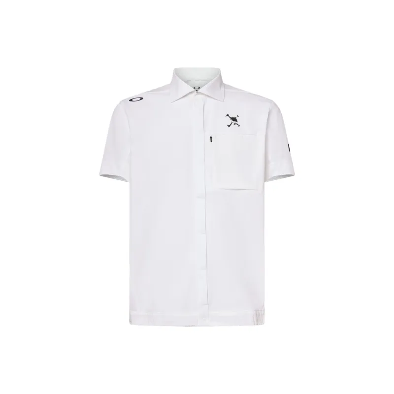 Oakley SkullAerateHybridShirt Shirt Men's White-0