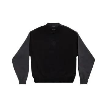 Balenciaga FW23 Knitwear Loose Fit Style Men's Black