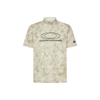 Oakley O SyncPackEllipseEmbMock T Shirt Men's Khaki Brown