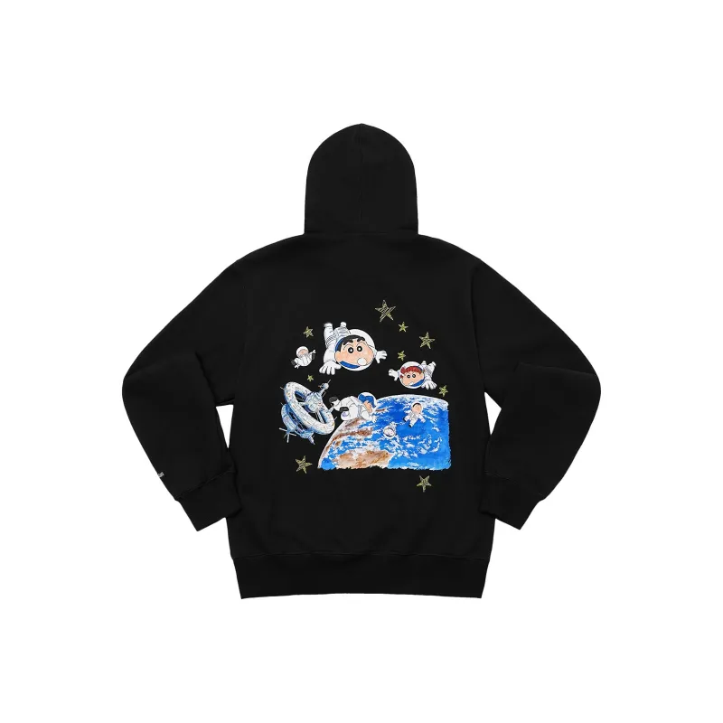 Crayon Shinchan X WHOOSIS X Crayon Shin chan Collaboration Series Sweatshirts Unisex-0
