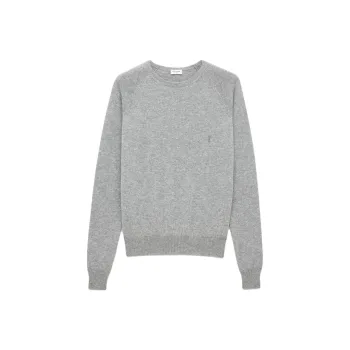 SAINT LAURENT Cassandre Crewneck Jumper