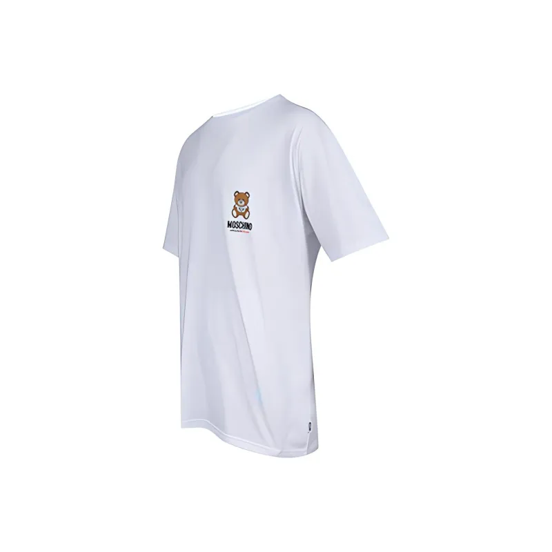 MOSCHINO T Shirts Men White-2
